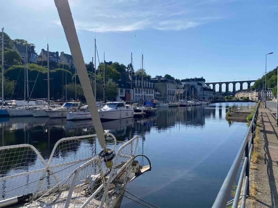Appartement Voiles Sur Morlaix: Vue Port, 4 Personnes, Parking Extérieur photo